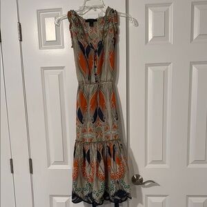 Nordstrom silk patterned dress. Beautiful condition.